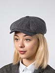 Кепка STETSON арт. 6870502 HATTERAS WOOL (серый)